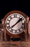Statue Marty and Doc at the Clock - Back to the Future - Art Scale 1/10