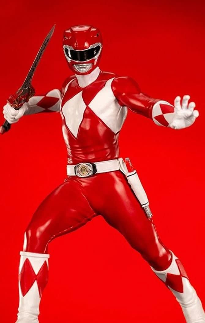 Red Ranger Statue - Mighty Morphin Power Rangers - BDS Art Scale 1/1/10 - Iron Studios