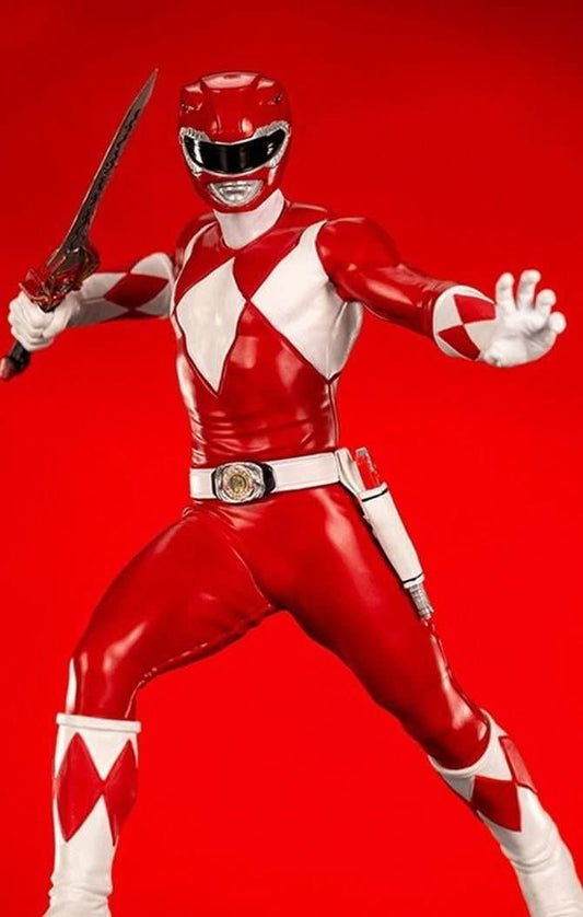 Red Ranger Statue - Mighty Morphin Power Rangers - BDS Art Scale 1/1/10 - Iron Studios