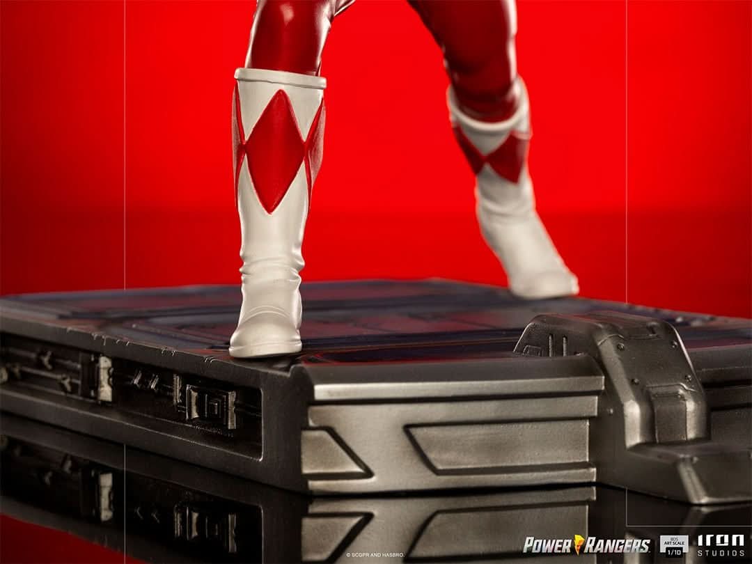 Red Ranger Statue - Mighty Morphin Power Rangers - BDS Art Scale 1/1/10 - Iron Studios