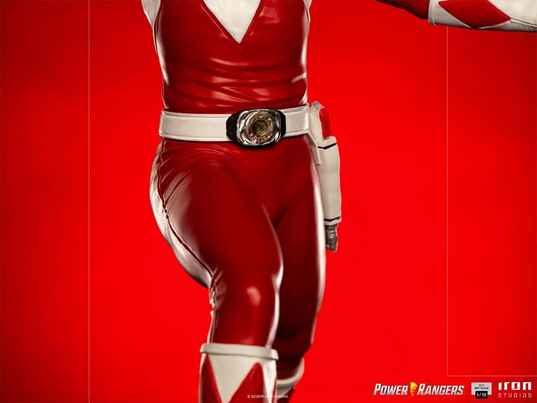 Red Ranger Statue - Mighty Morphin Power Rangers - BDS Art Scale 1/1/10 - Iron Studios