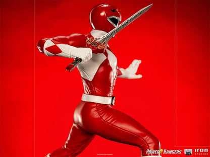 Red Ranger Statue - Mighty Morphin Power Rangers - BDS Art Scale 1/1/10 - Iron Studios