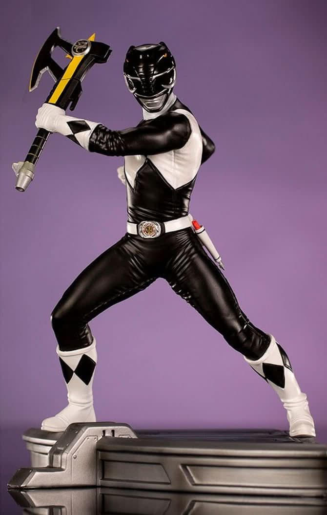 Black Ranger Statue - Mighty Morphin Power Rangers - BDS Art Scale 1/10