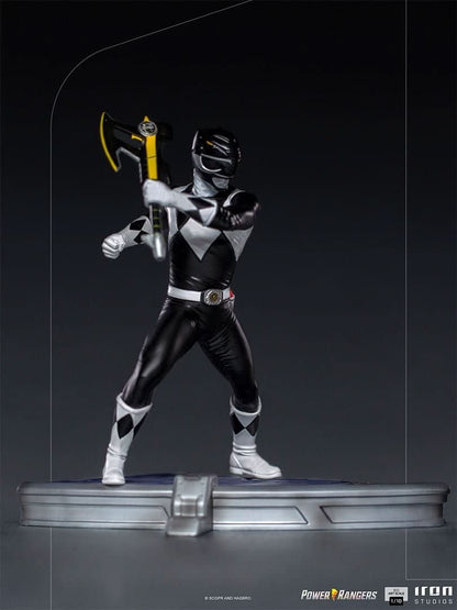 Black Ranger Statue - Mighty Morphin Power Rangers - BDS Art Scale 1/10 - Iron Studios
