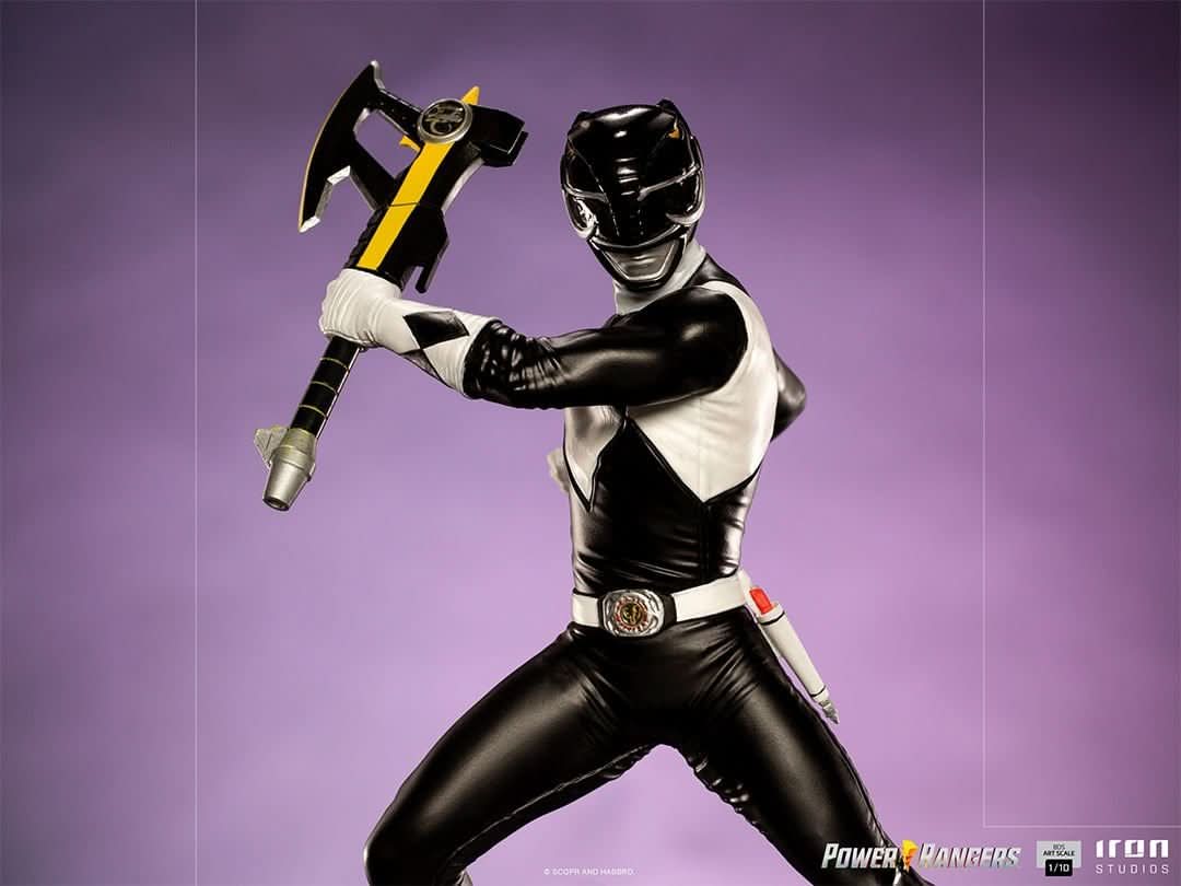 Black Ranger Statue - Mighty Morphin Power Rangers - BDS Art Scale 1/10 - Iron Studios