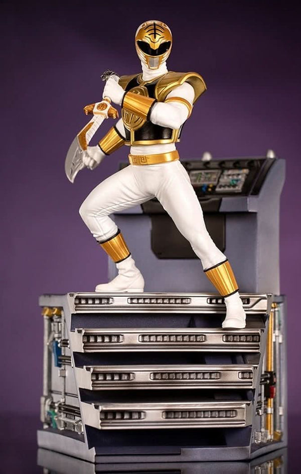 White Ranger Statue - Mighty Morphin Power Rangers - BDS Art Scale 1/10