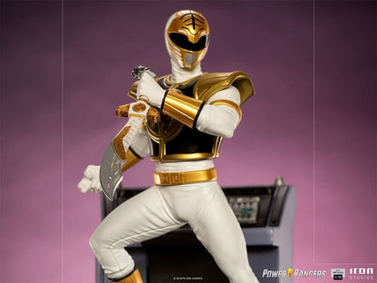 White Ranger Statue - Mighty Morphin Power Rangers - BDS Art Scale 1/10 - Iron Studios