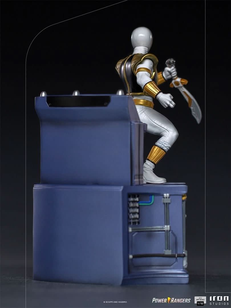 White Ranger Statue - Mighty Morphin Power Rangers - BDS Art Scale 1/10 - Iron Studios