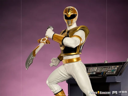 White Ranger Statue - Mighty Morphin Power Rangers - BDS Art Scale 1/10 - Iron Studios