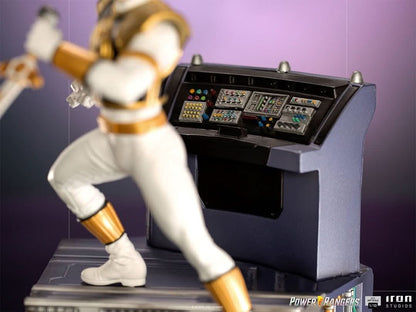 White Ranger Statue - Mighty Morphin Power Rangers - BDS Art Scale 1/10 - Iron Studios