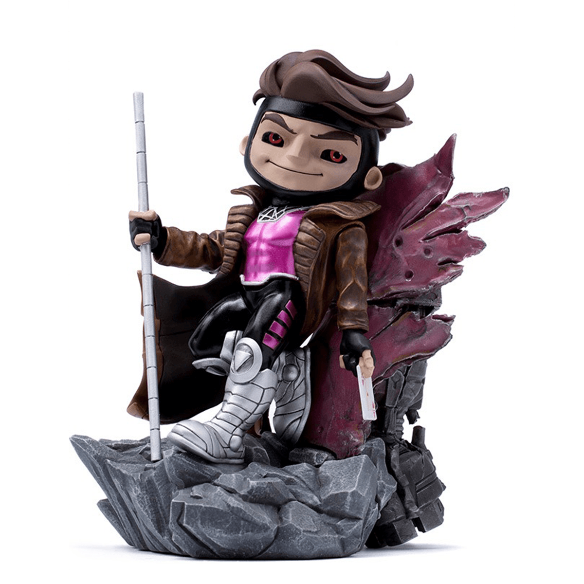 Gambit Statue - X-Men - Minico - Iron Studios