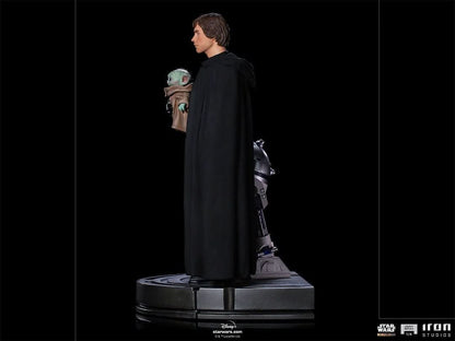 Luke Skywalker, R2-D2, and Grogu - Star Wars: The Mandalorian - Legacy Replica 1/4 - Iron Studios