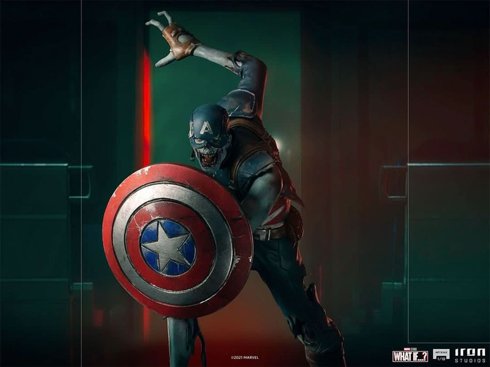 Statue Captain America Zombie - What If...? - Art Scale 1/10 - Marvel