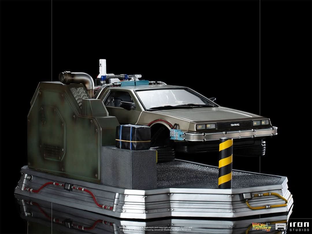 Delorean Statue - Back to the Future II - Art Scale 1/10 - Iron Studios