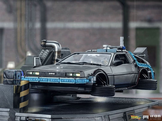 Delorean Statue - Back to the Future II - Art Scale 1/10 - Iron Studios