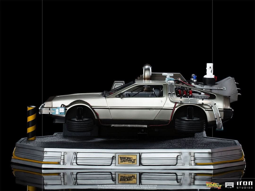 Delorean Statue - Back to the Future II - Art Scale 1/10 - Iron Studios