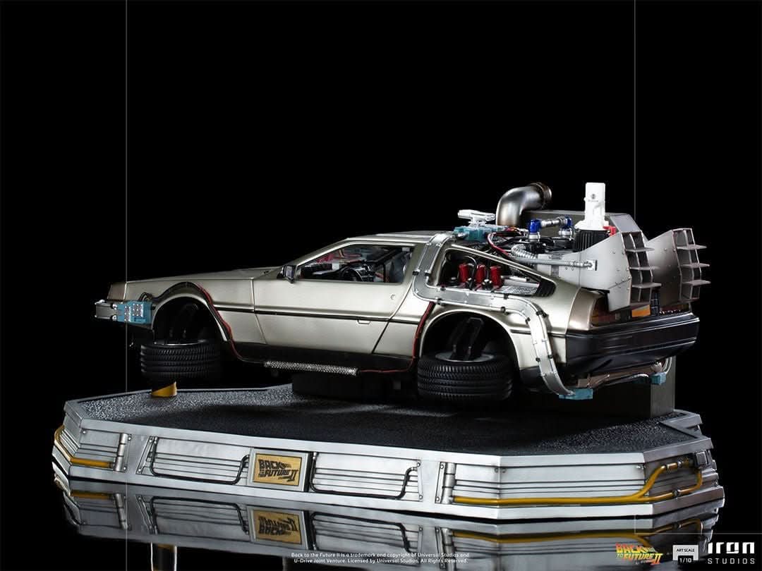 Delorean Statue - Back to the Future II - Art Scale 1/10 - Iron Studios