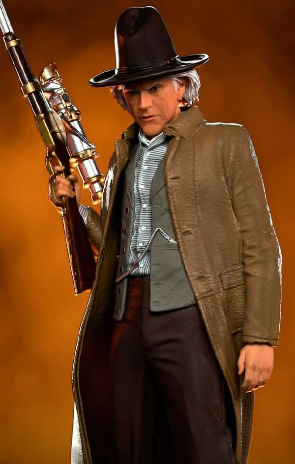 Doc Brown Statue - Back to the Future III - Art Scale 1/10