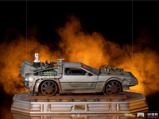 Delorean Statue - Back to the Future III - Art Scale 1/10 - Iron Studios