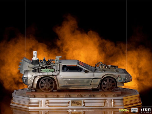 Delorean Statue - Back to the Future III - Art Scale 1/10