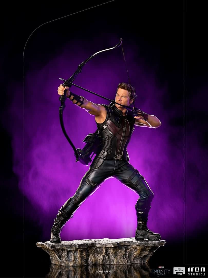 Hawkeye Statue (Battle of New York) - The Infinity Saga - BDS Art Scale 1/10 - Iron Studios