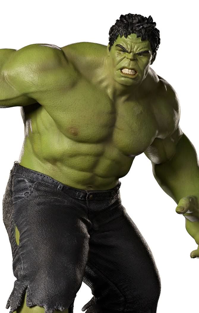 Hulk (Battle of New York) Statue - The Infinity Saga - BDS Art Scale 1/10 - Iron Studios