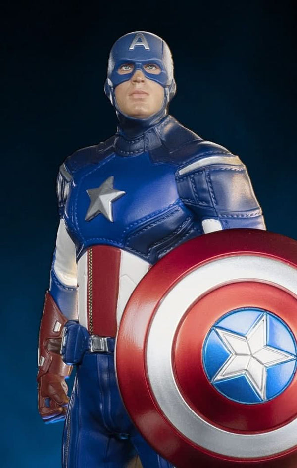 Captain America Statue (Battle of New York) - The Infinity Saga - BDS Art Scale 1/10