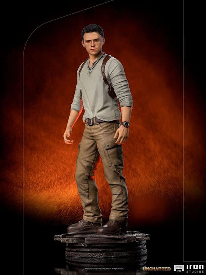 Nathan Drake Statue - Uncharted (Movie) - Art Scale 1/10 - Iron Studios