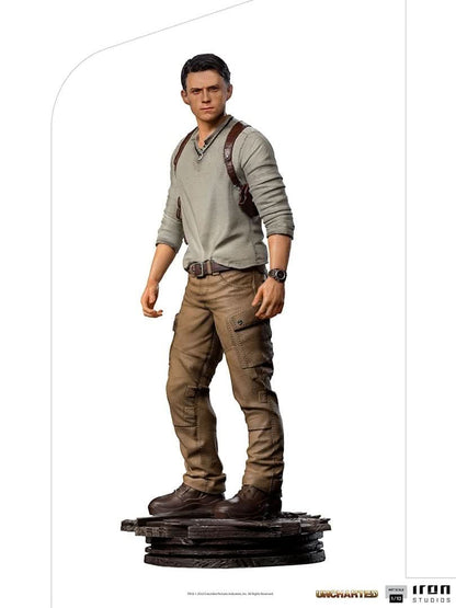 Nathan Drake Statue - Uncharted (Movie) - Art Scale 1/10 - Iron Studios
