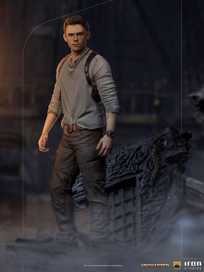 Nathan Drake Deluxe Statue - Uncharted (Movie) - Art Scale 1/10 - Iron Studios