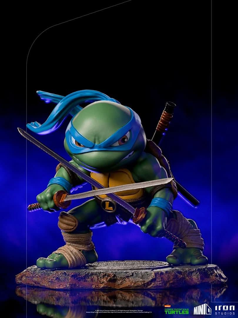 Figurine Leonardo - Teenage Mutant Ninja Turtles - Mini Co.