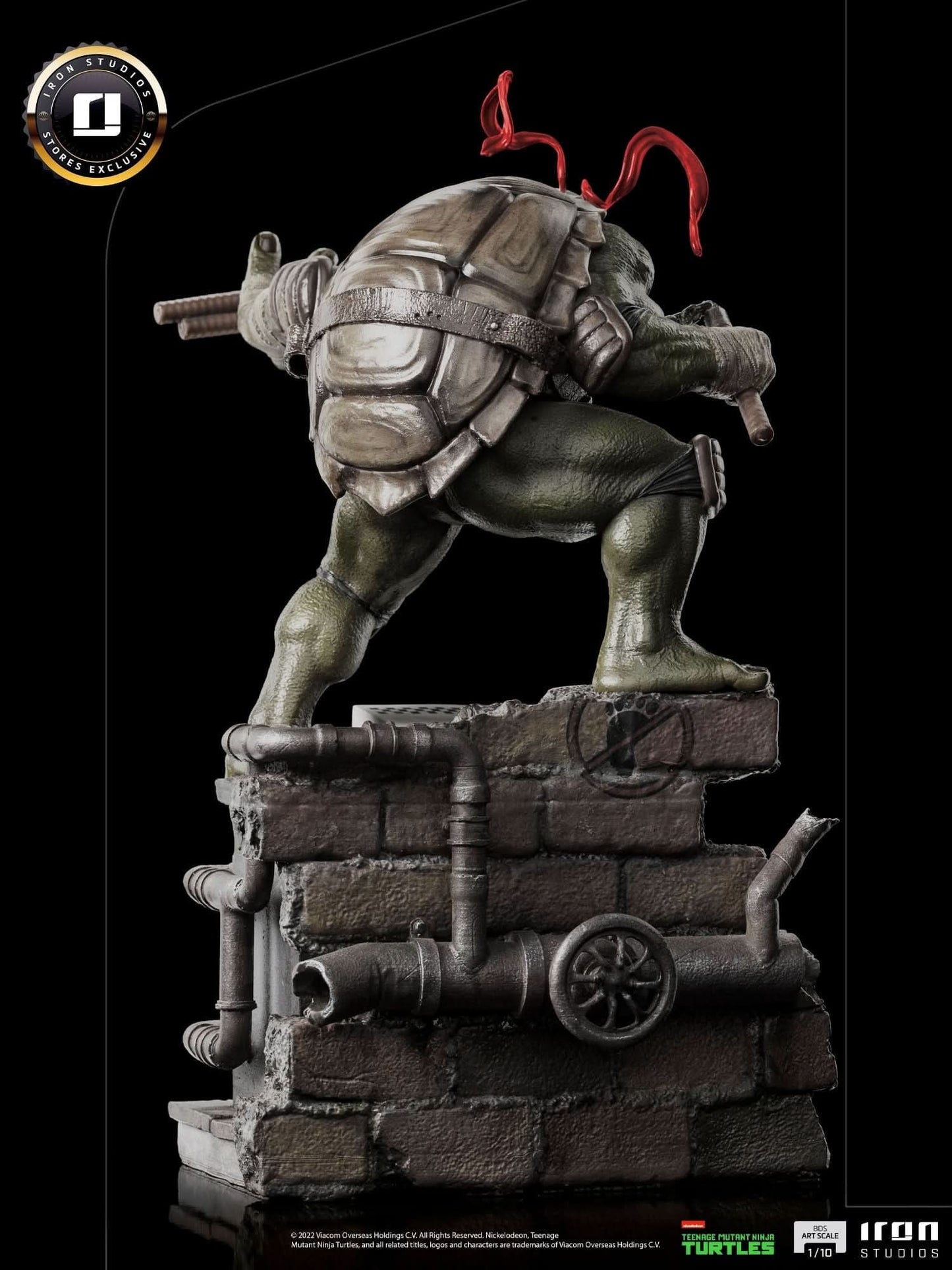 Michelangelo Statue (Comics Version) - Teenage Mutant Ninja Turtles - BDS Art Scale 1/10 - Iron Studios