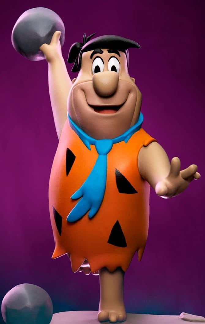 Fred Flintstone Statue - The Flintstones - Art Scale 1/10 - Iron Studios