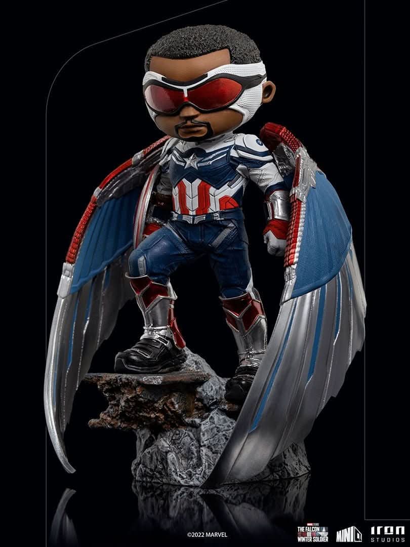 Captain America Sam Wilson Statue - The Falcon and the Winter Soldier - Minico - Iron Studios