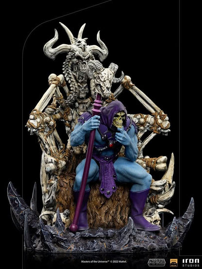 Statue Skeletor on Throne - Masters of the Universe - Art Scale 1/10