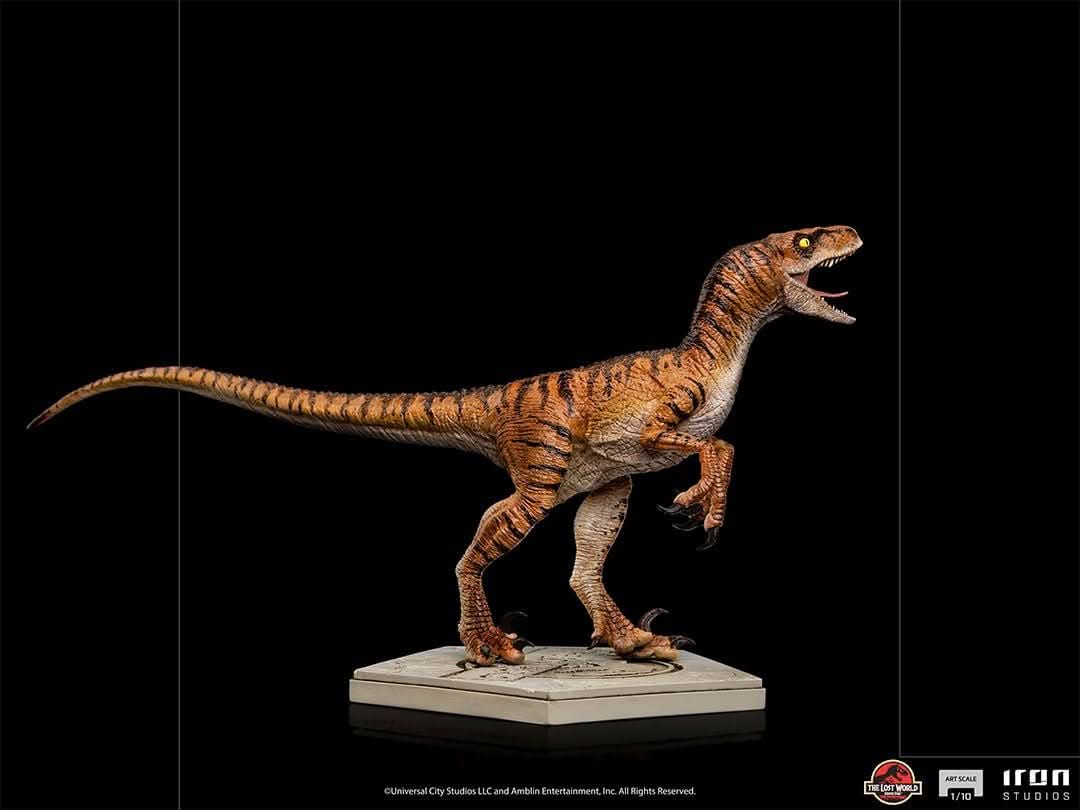 Velociraptor Statue - The Lost World: Jurassic Park - Art Scale 1/10 - Iron Studios
