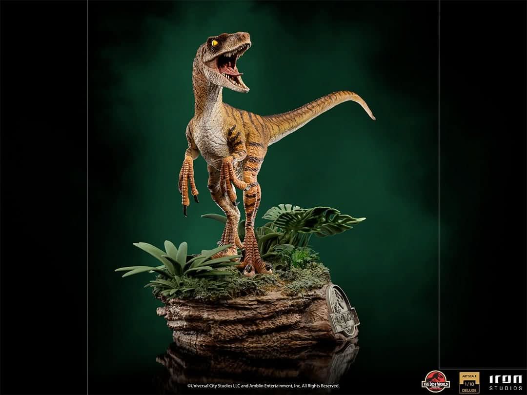 Velociraptor Deluxe Statue - The Lost World: Jurassic Park - Art Scale 1/10 - Iron Studios