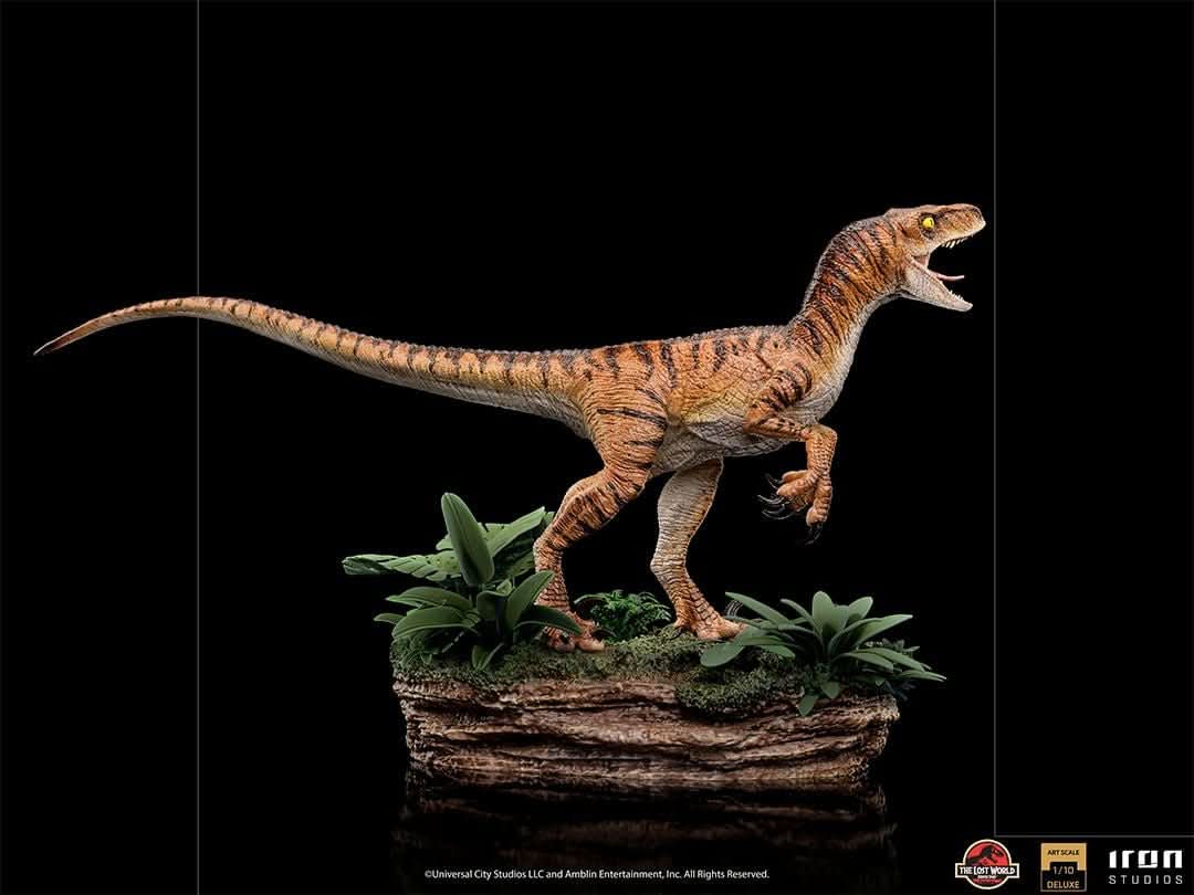 Velociraptor Deluxe Statue - The Lost World: Jurassic Park - Art Scale 1/10 - Iron Studios