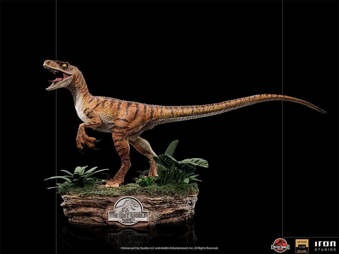 Velociraptor Deluxe Statue - The Lost World: Jurassic Park - Art Scale 1/10 - Iron Studios