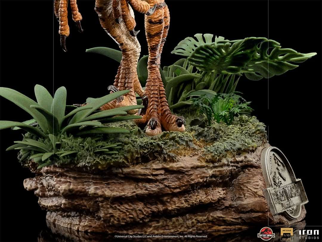 Velociraptor Deluxe Statue - The Lost World: Jurassic Park - Art Scale 1/10 - Iron Studios