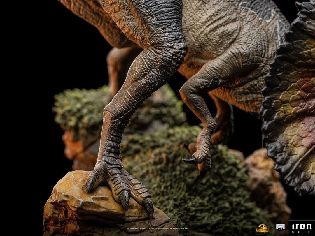 Dilophosaurus Statue - Jurassic World - Art Scale 1/10 - Iron Studios