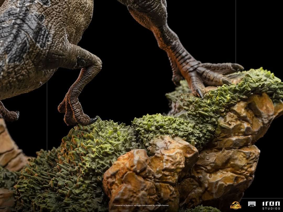 Dilophosaurus Statue - Jurassic World - Art Scale 1/10 - Iron Studios