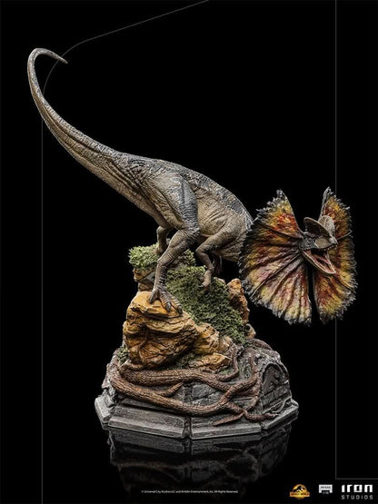 Dilophosaurus Statue - Jurassic World - Art Scale 1/10 - Iron Studios