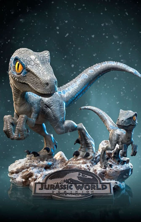 Blue and Beta Figurine - Jurassic World: Dominion - Mini Co.