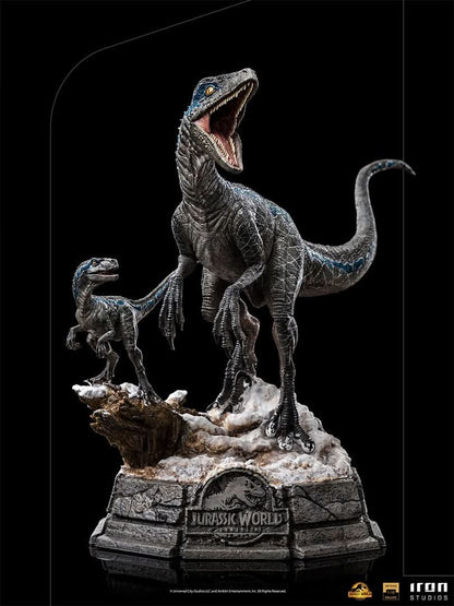 Statue Blue and Beta Deluxe - Jurassic World: Dominion - Art Scale 1/10