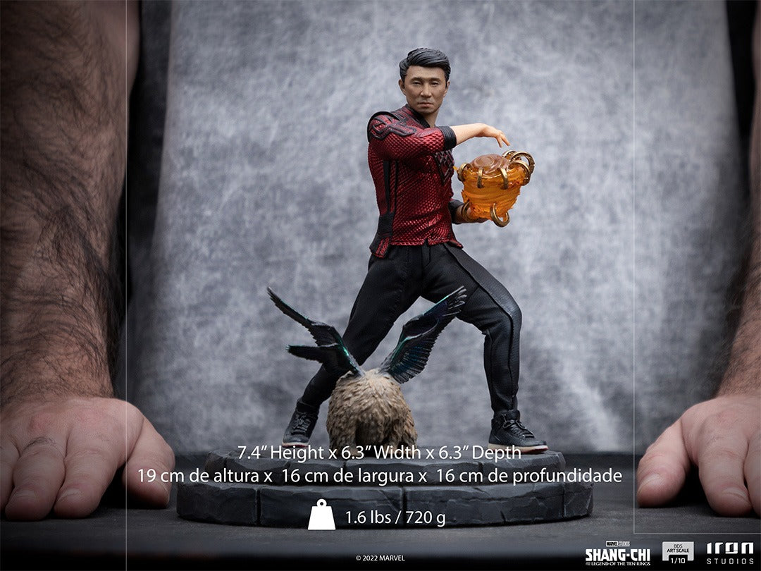 Shang-Chi and Morris Statue - Shang-Chi and The Legend of the Ten Rings - BDS Art Scale 1/10 - Iron Studios