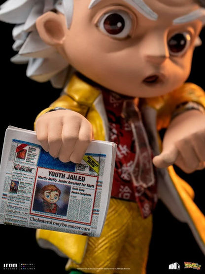 Doc Brown Statue - Back to the Future - Minico - Iron Studios