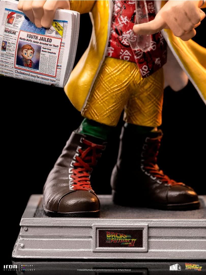 Doc Brown Statue - Back to the Future - Minico - Iron Studios