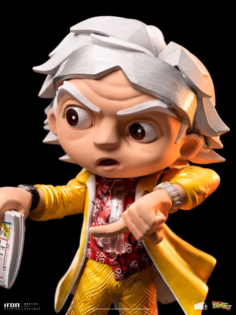 Doc Brown Statue - Back to the Future - Minico - Iron Studios
