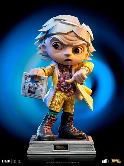 Doc Brown Statue - Back to the Future - Minico - Iron Studios